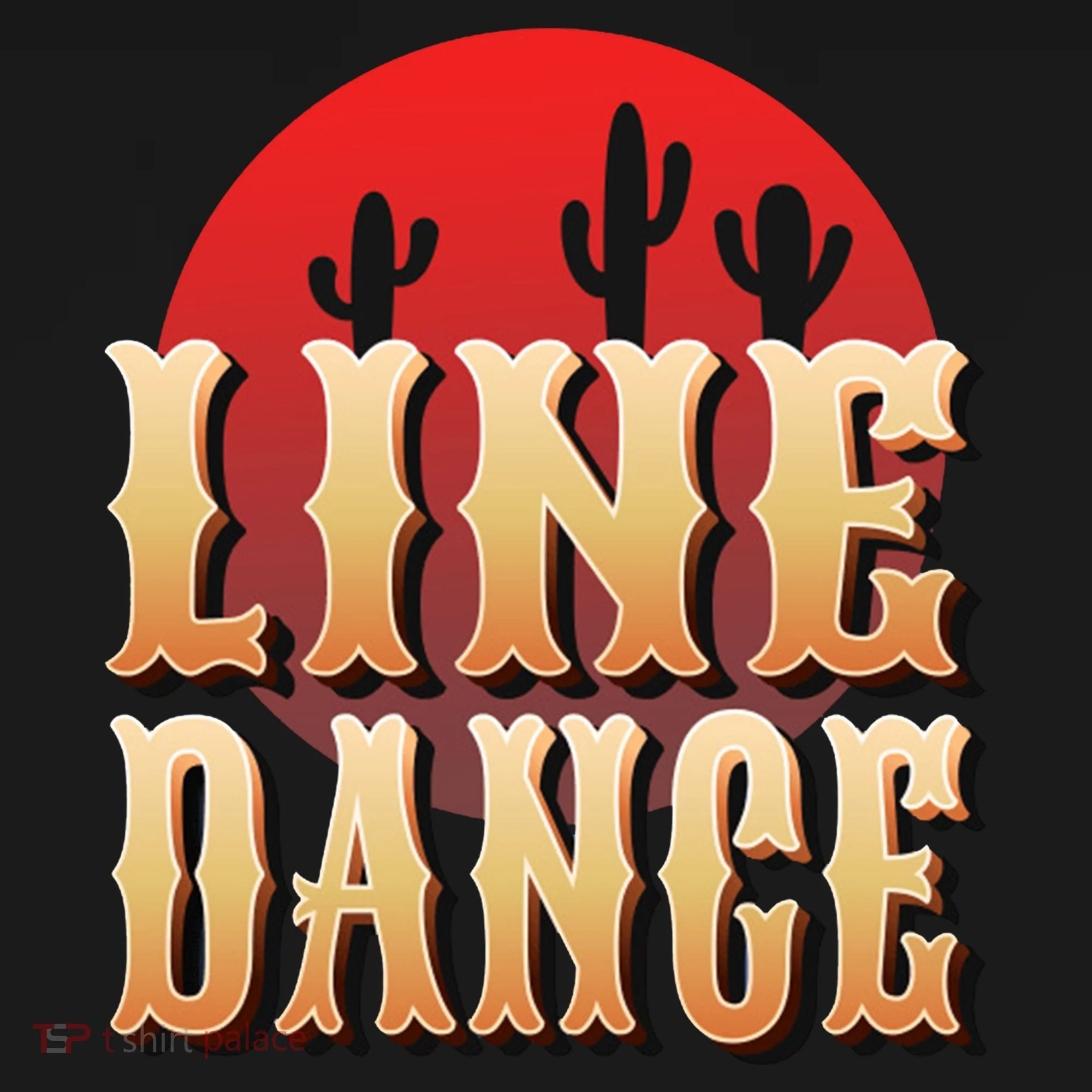 Line Dance Western Country Ornament