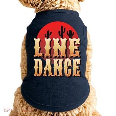 Line Dance Western Country Doggie Tank
