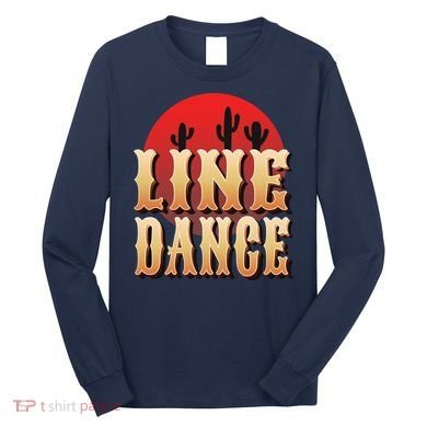 Line Dance Western Country Long Sleeve Shirt