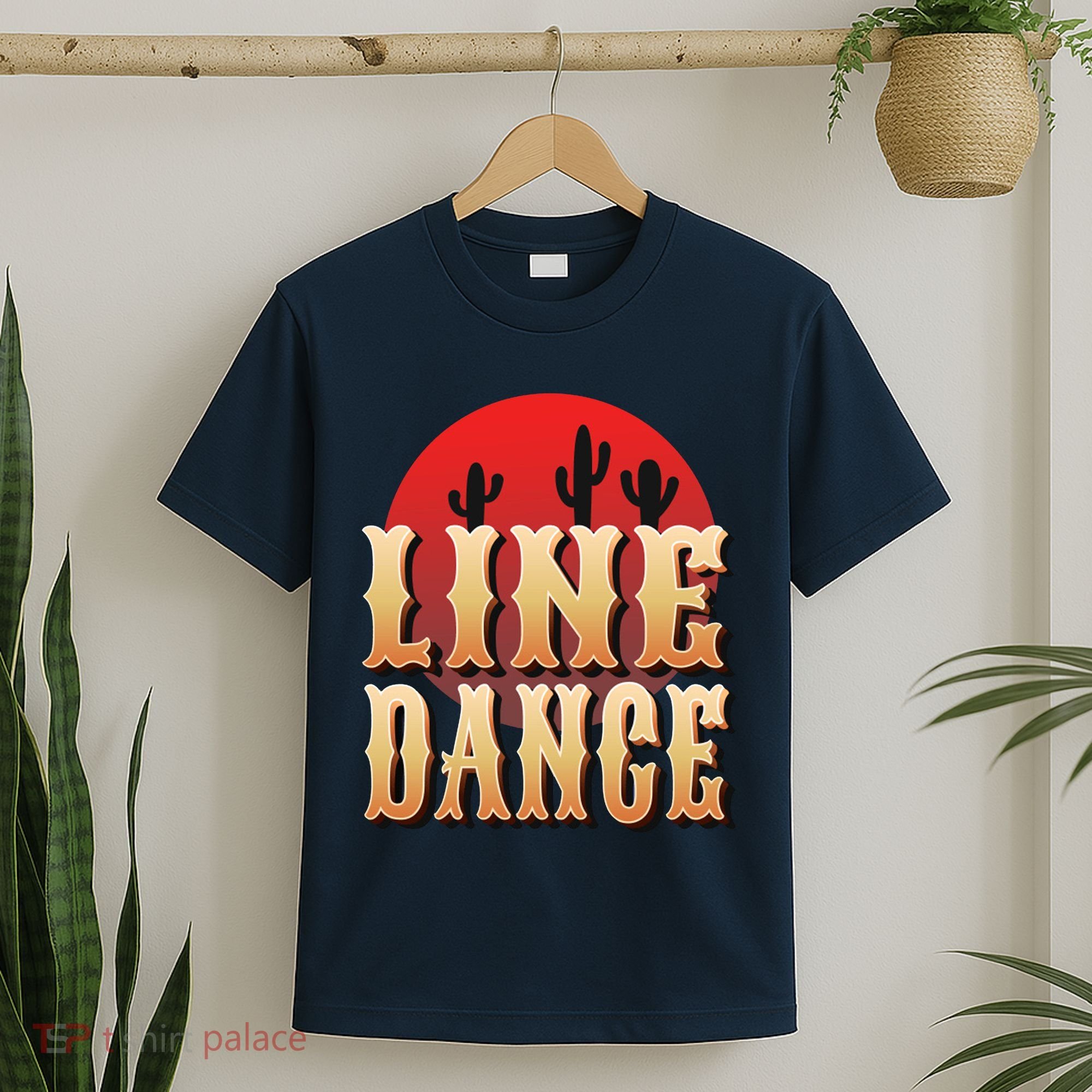 Line Dance Western Country T-Shirt