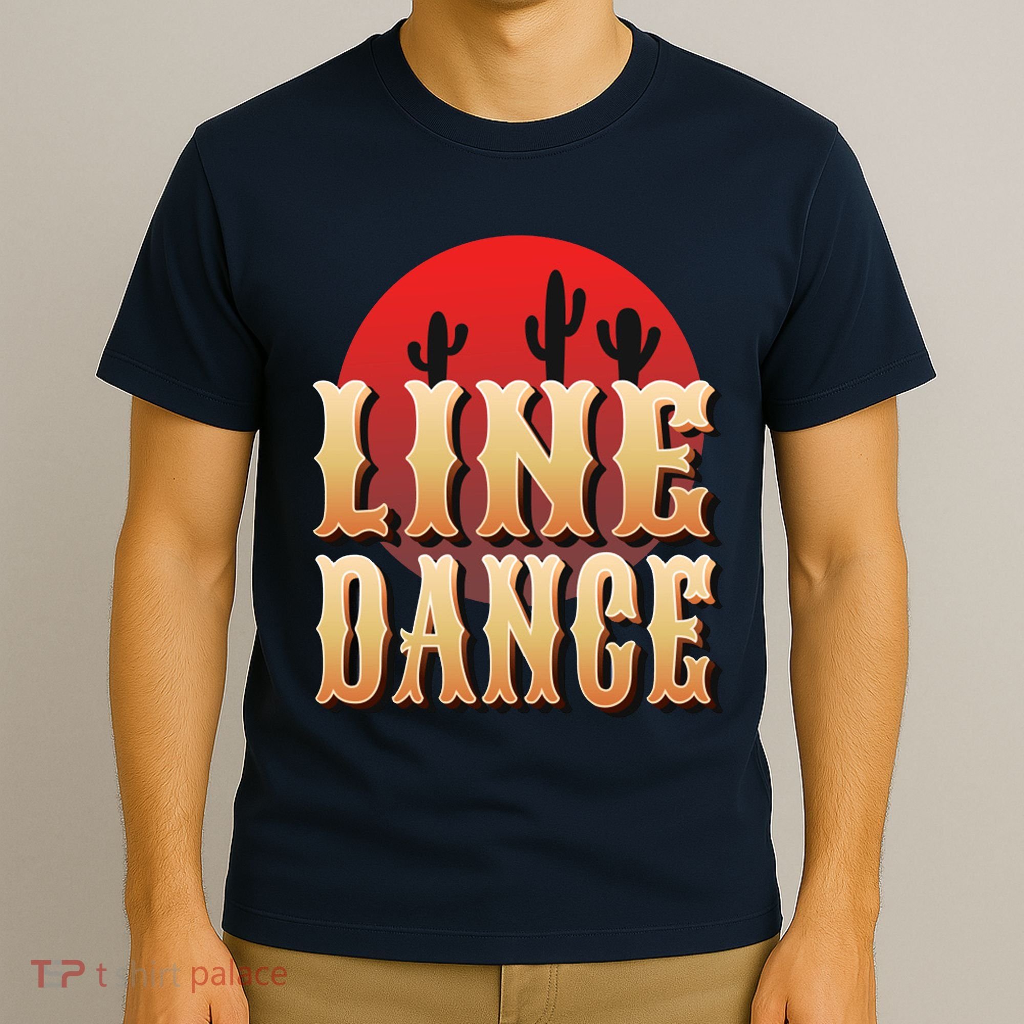 Line Dance Western Country T-Shirt