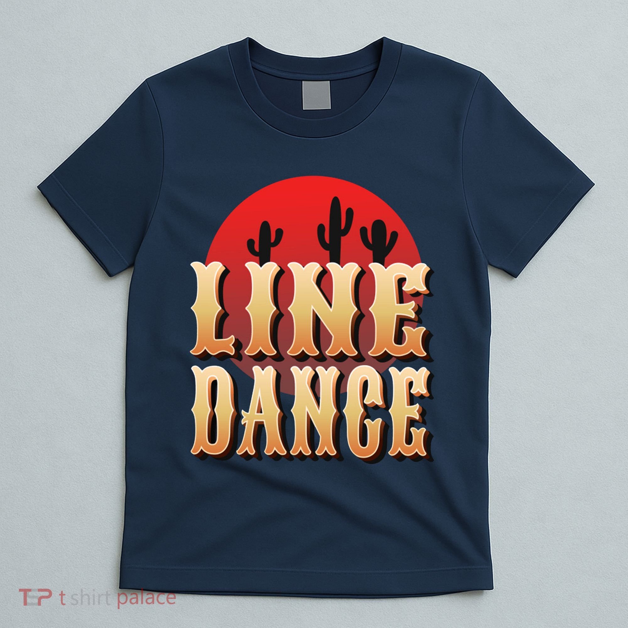 Line Dance Western Country T-Shirt