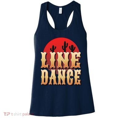 Line Dance Western Country Women's Tank Top