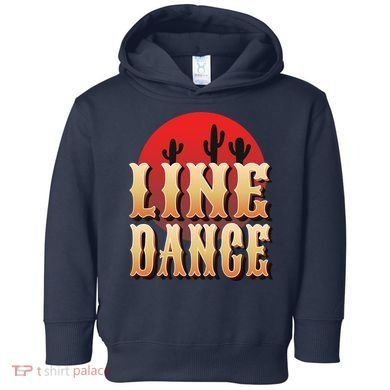 Line Dance Western Country Toddler Hoodie