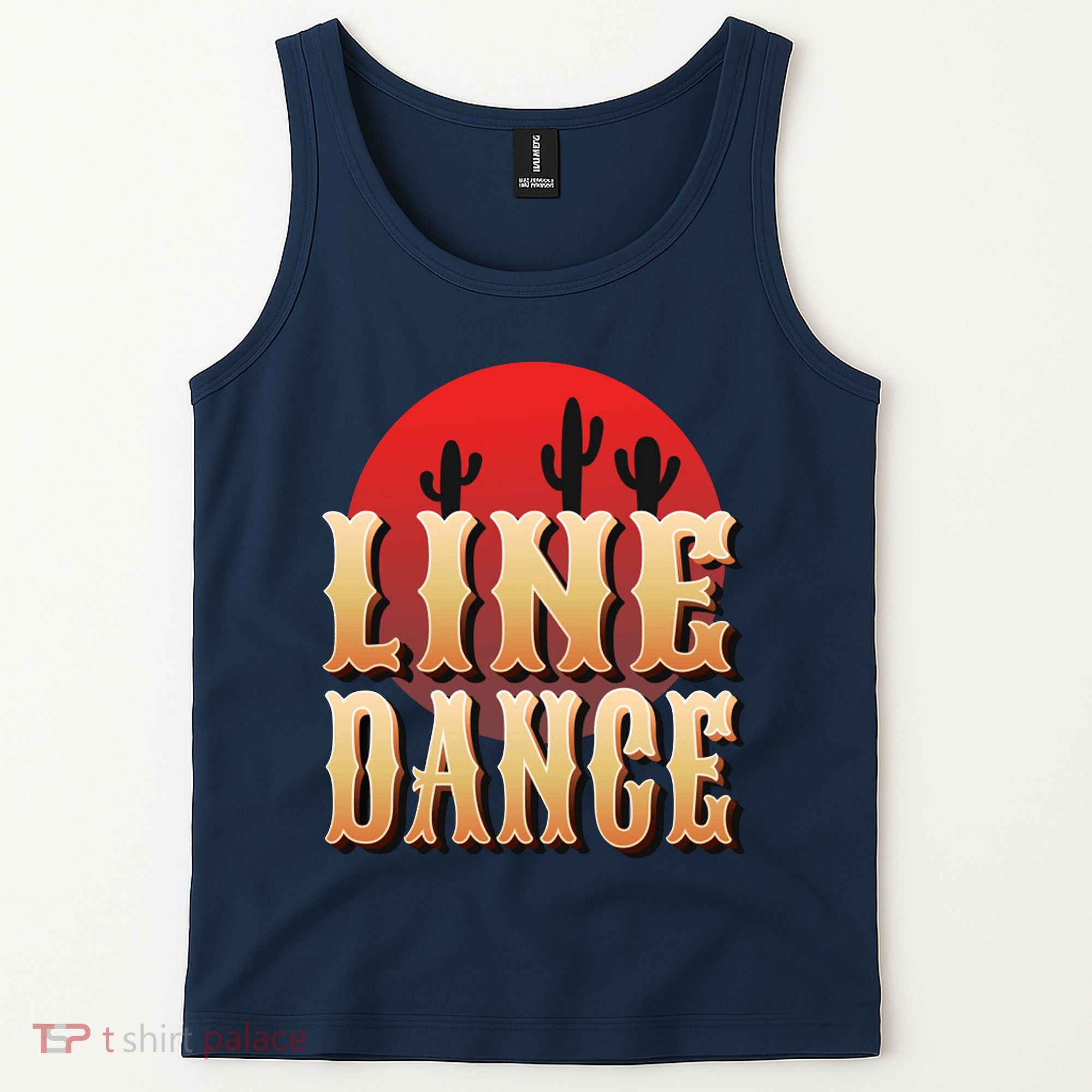Line Dance Western Country Tank Top