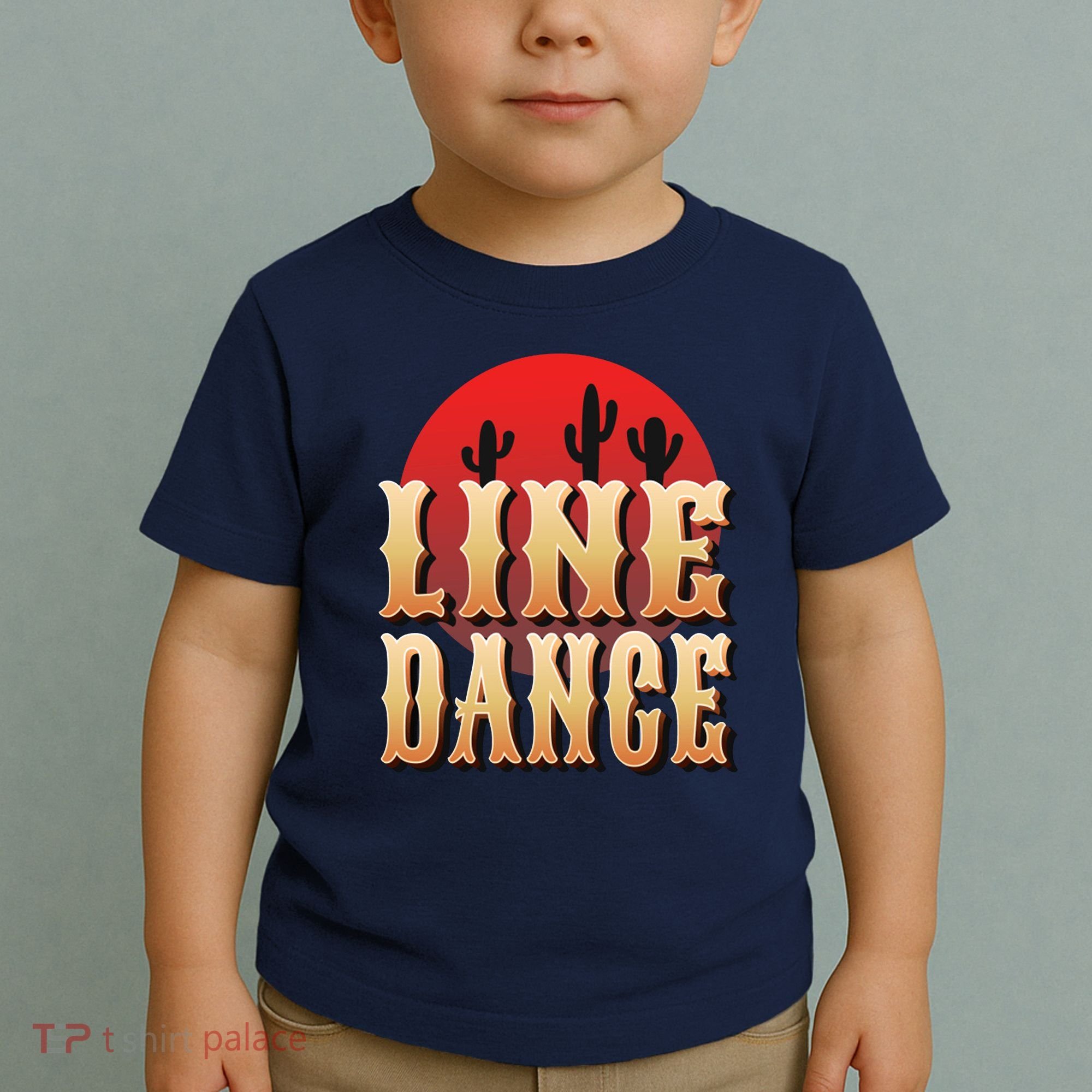 Line Dance Western Country Toddler T-Shirt