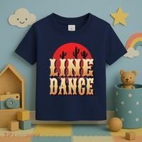 Line Dance Western Country Toddler T-Shirt thumb 3