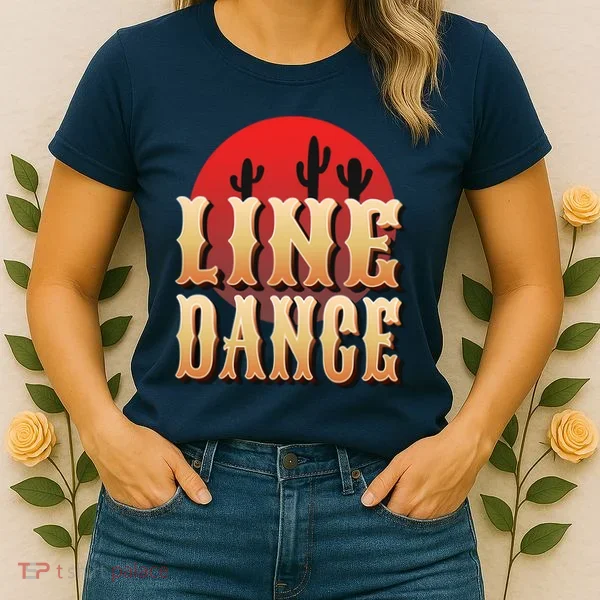 Line Dance Western Country Women's T-Shirt