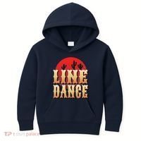 Line Dance Western Country Kids Hoodie thumb 0