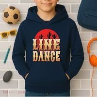 Line Dance Western Country Kids Hoodie thumb 2