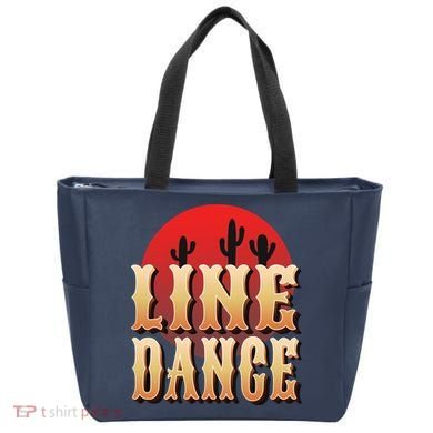 Line Dance Western Country Tote Bag