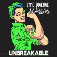 Lyme Disease Warrior Unbreakable Gift Awareness Gift Beanie thumb 2