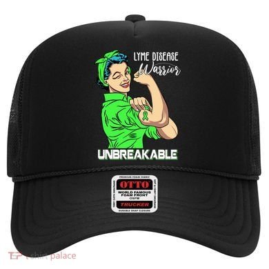 Lyme Disease Warrior Unbreakable Gift Awareness Gift Hat