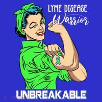 Lyme Disease Warrior Unbreakable Gift Awareness Gift Kids Hoodie thumb 5
