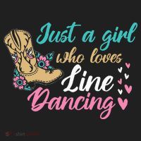 Line Dancing Western Just A Girl Who Loves Line Dancing Beanie thumb 2