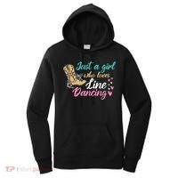 Line Dancing Western Just A Girl Who Loves Line Dancing Women's Hoodie thumb 0