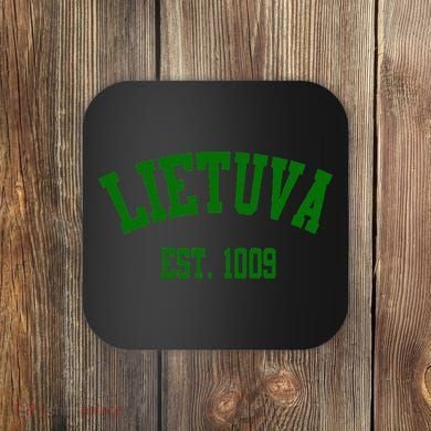 Lietuva Est 1009 Lietuva Got Game By Lithuania Strong Coaster