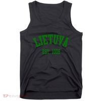 Lietuva Est 1009 Lietuva Got Game By Lithuania Strong Tank Top thumb 0