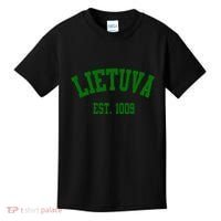 Lietuva Est 1009 Lietuva Got Game By Lithuania Strong Kids T-Shirt thumb 0