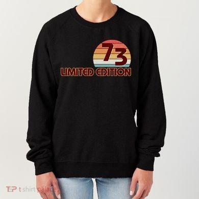Limited Edition 1973 Retro Sun 50th Birthday Women's Sweatshirt