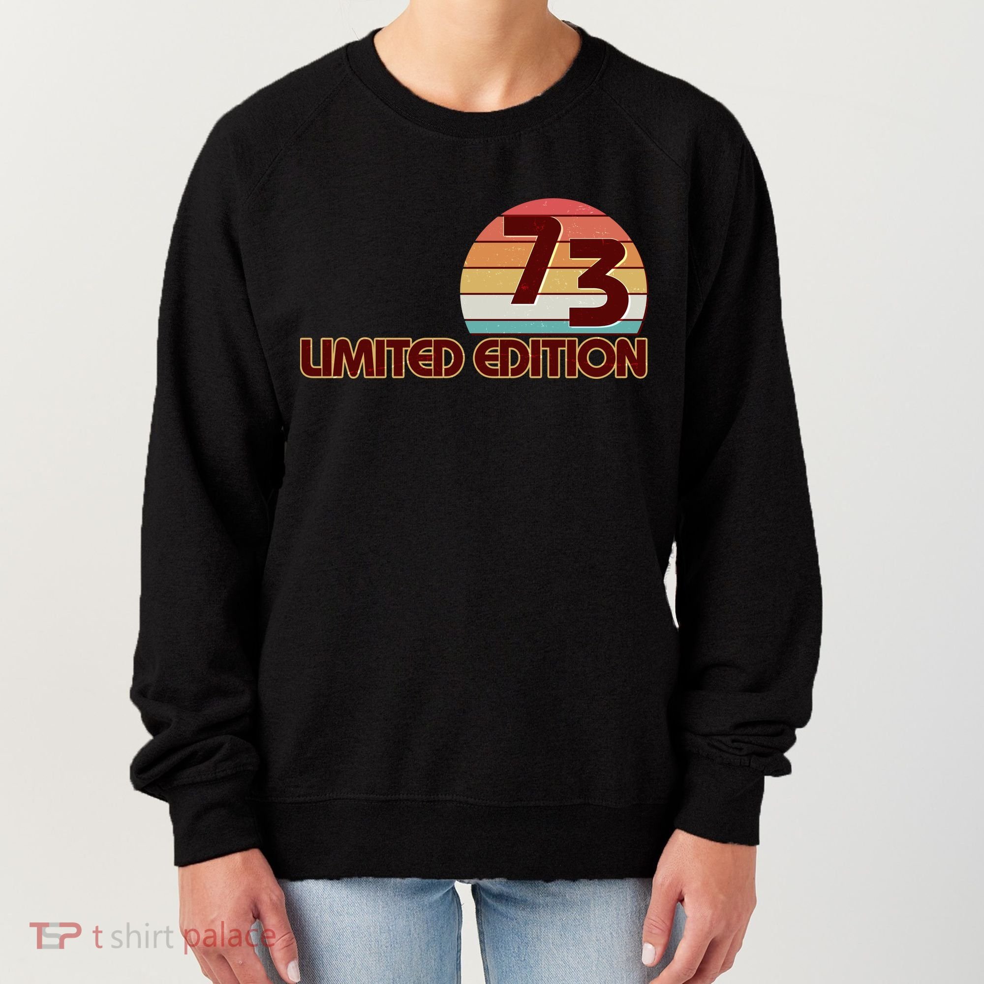 Limited Edition 1973 Retro Sun 50th Birthday Women's Sweatshirt