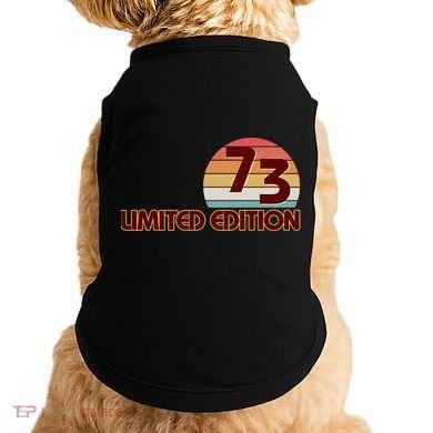 Limited Edition 1973 Retro Sun 50th Birthday Doggie Tank