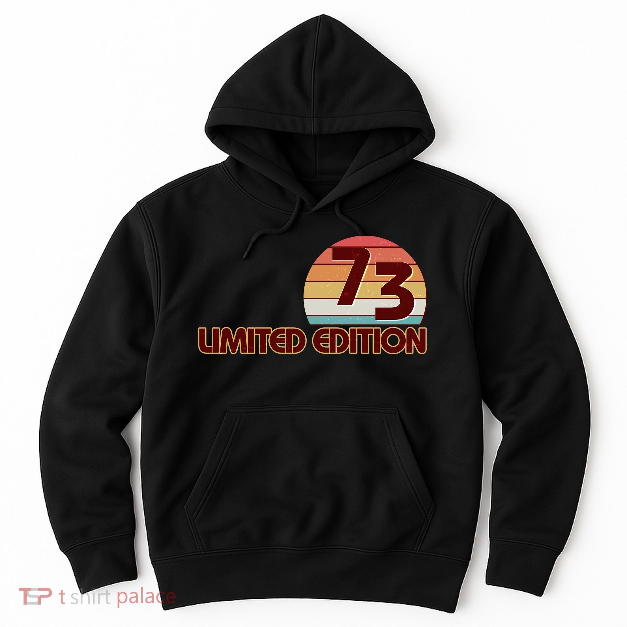 Limited Edition 1973 Retro Sun 50th Birthday Hoodie