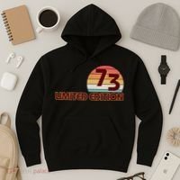 Limited Edition 1973 Retro Sun 50th Birthday Hoodie thumb 3