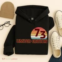 Limited Edition 1973 Retro Sun 50th Birthday Hoodie thumb 4