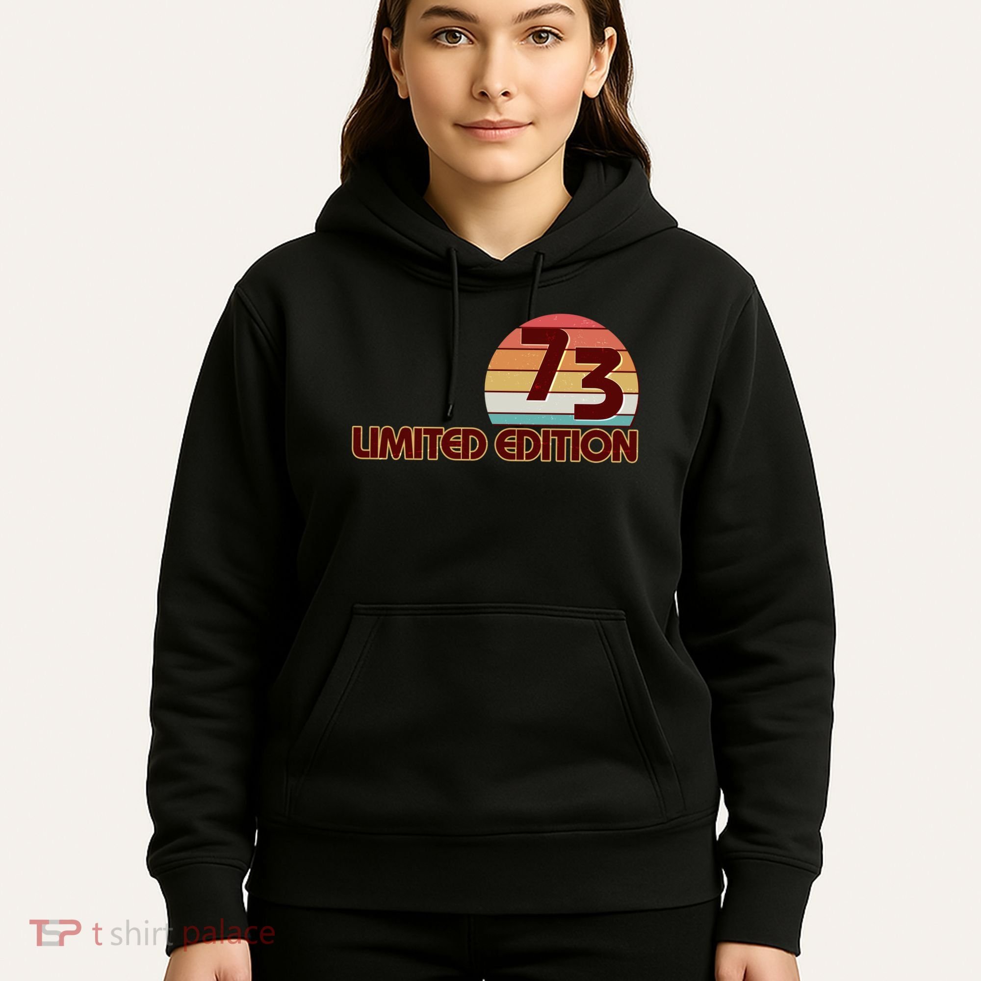 Limited Edition 1973 Retro Sun 50th Birthday Hoodie