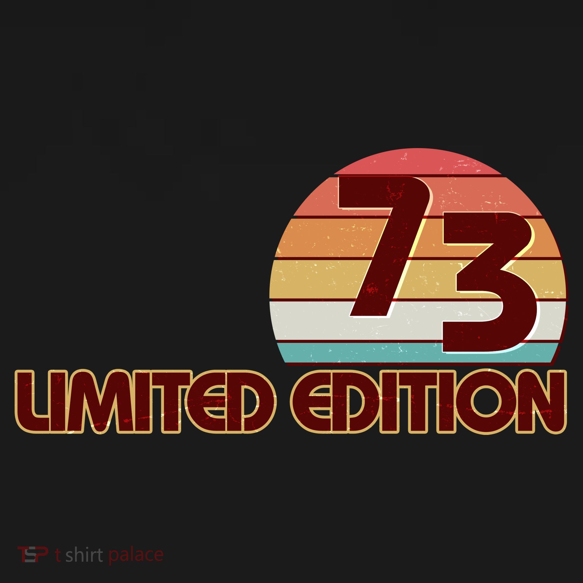 Limited Edition 1973 Retro Sun 50th Birthday Hoodie