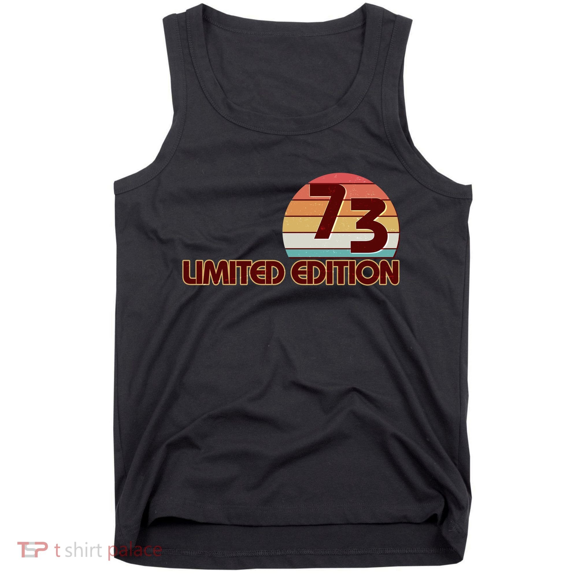 Limited Edition 1973 Retro Sun 50th Birthday Tank Top