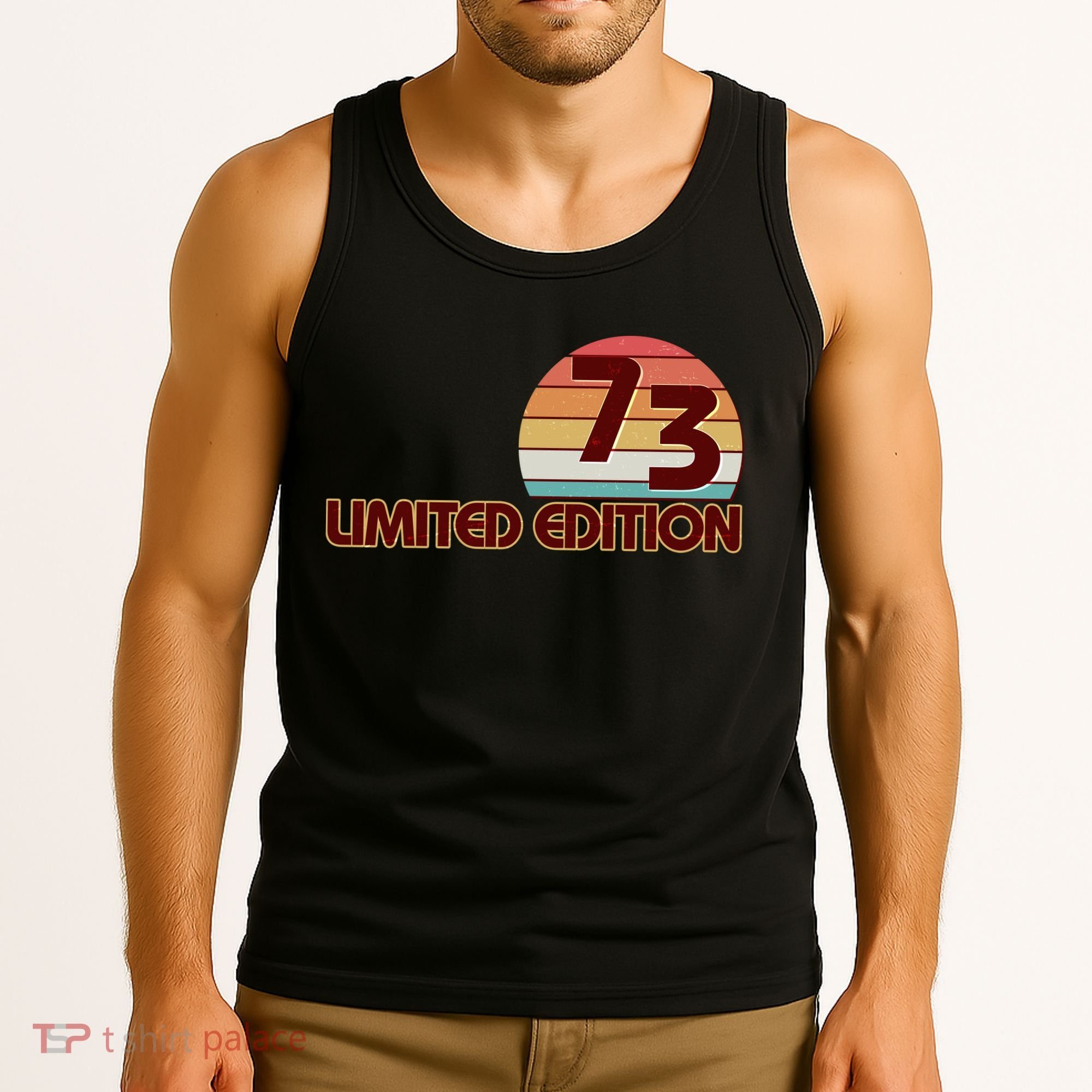 Limited Edition 1973 Retro Sun 50th Birthday Tank Top