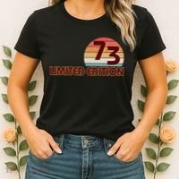 Limited Edition 1973 Retro Sun 50th Birthday Women's T-Shirt thumb 2