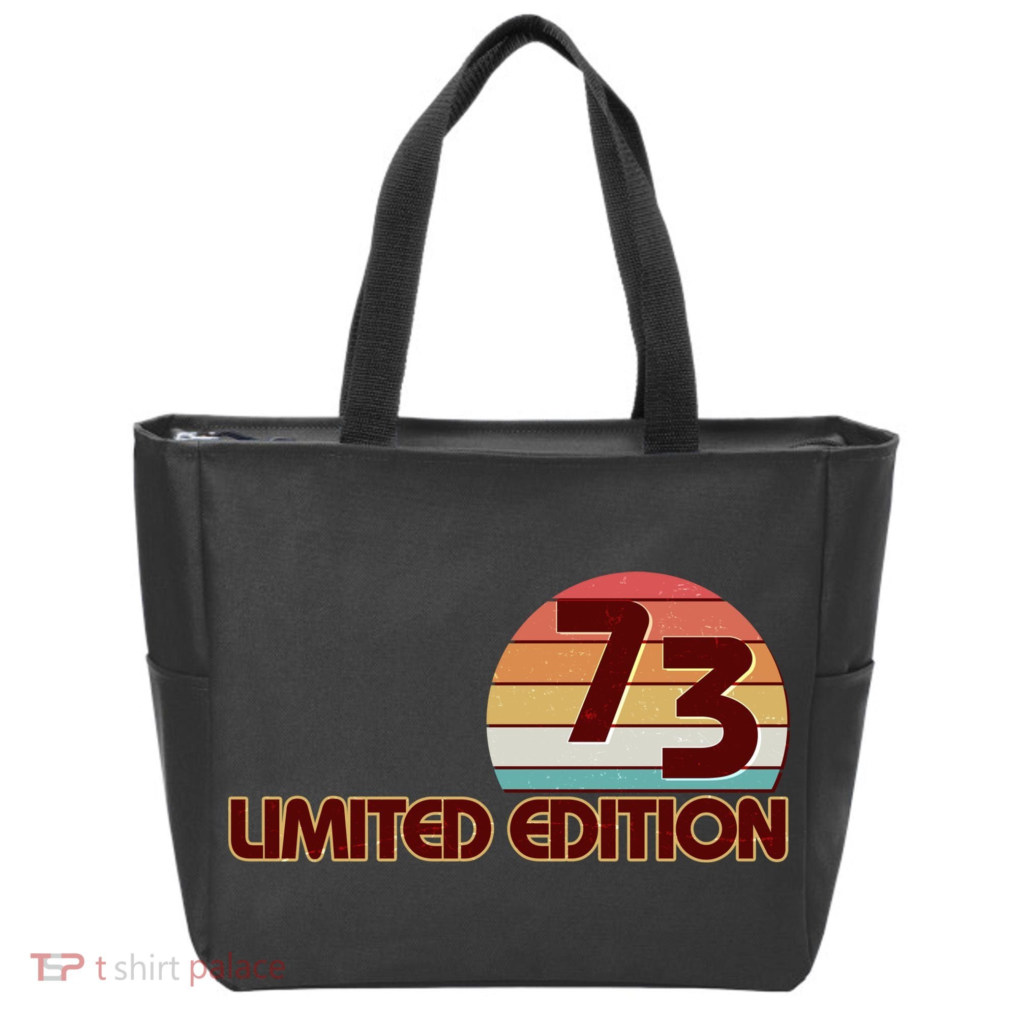 Limited Edition 1973 Retro Sun 50th Birthday Tote Bag