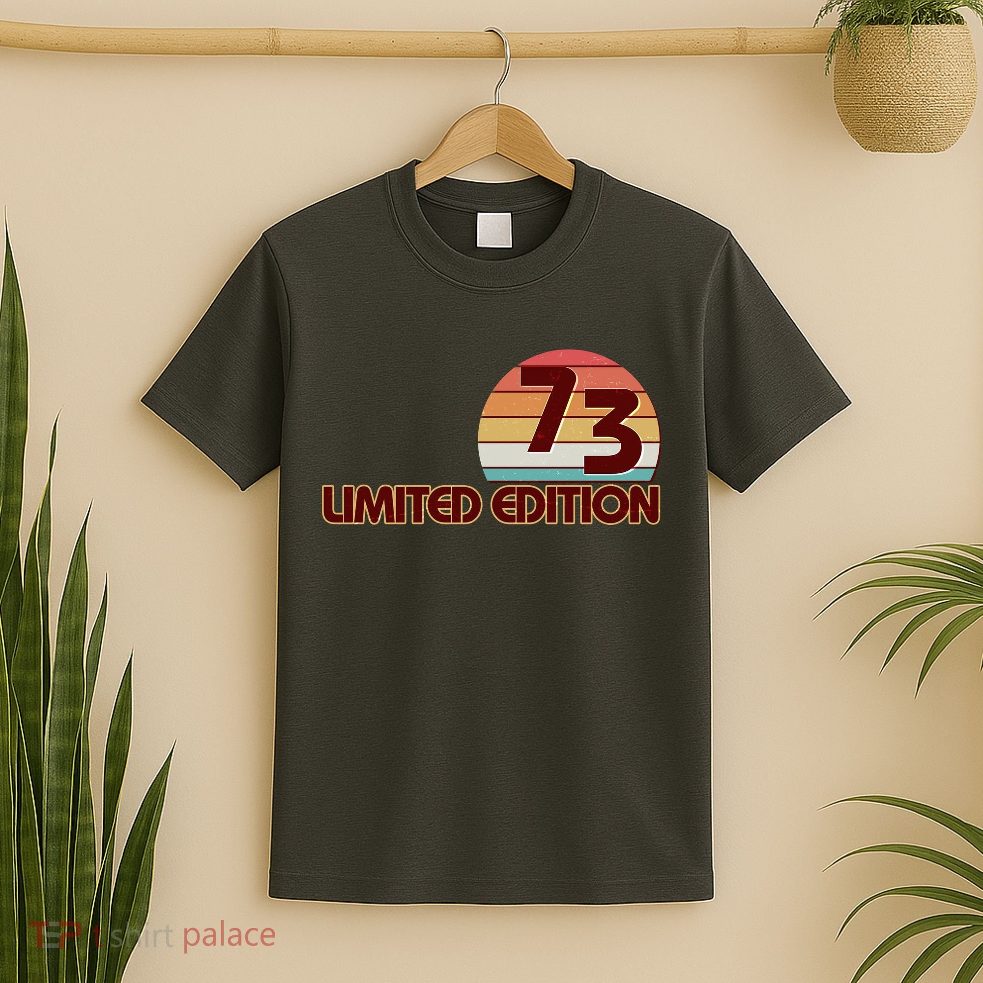 Limited Edition 1973 Retro Sun 50th Birthday T-Shirt