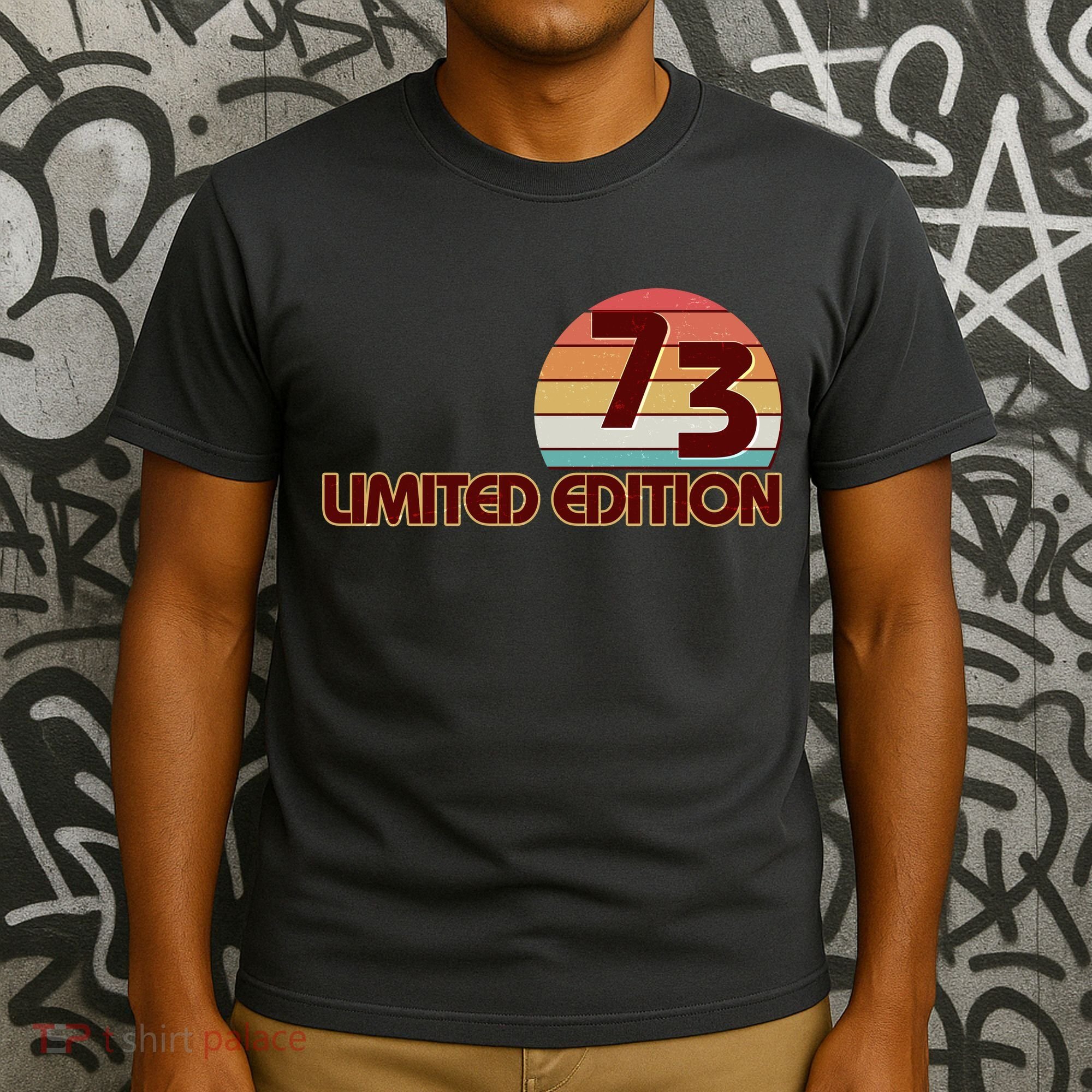 Limited Edition 1973 Retro Sun 50th Birthday T-Shirt