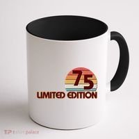 Limited Edition 1975 Retro Sun 50th Birthday Coffee Mug thumb 1
