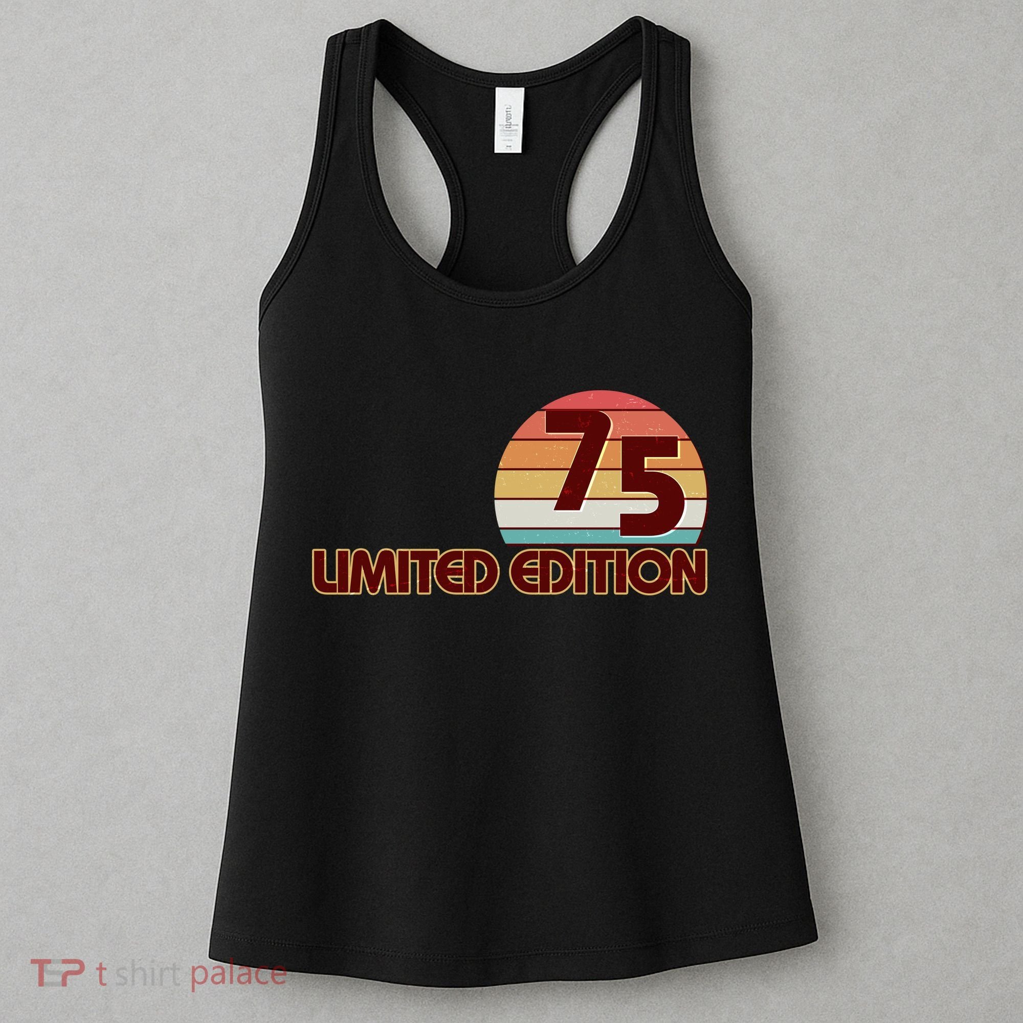Limited Edition 1975 Retro Sun 50th Birthday Women's Tank Top