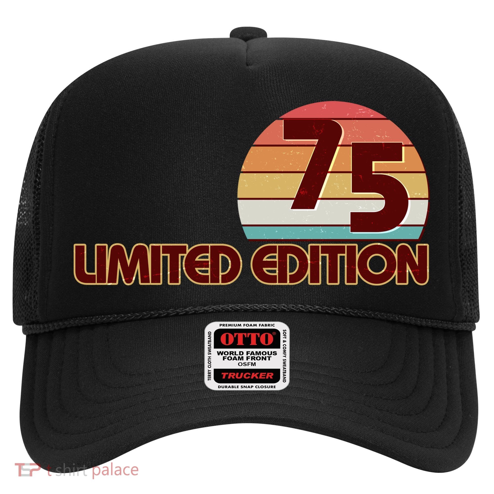 Limited Edition 1975 Retro Sun 50th Birthday Hat