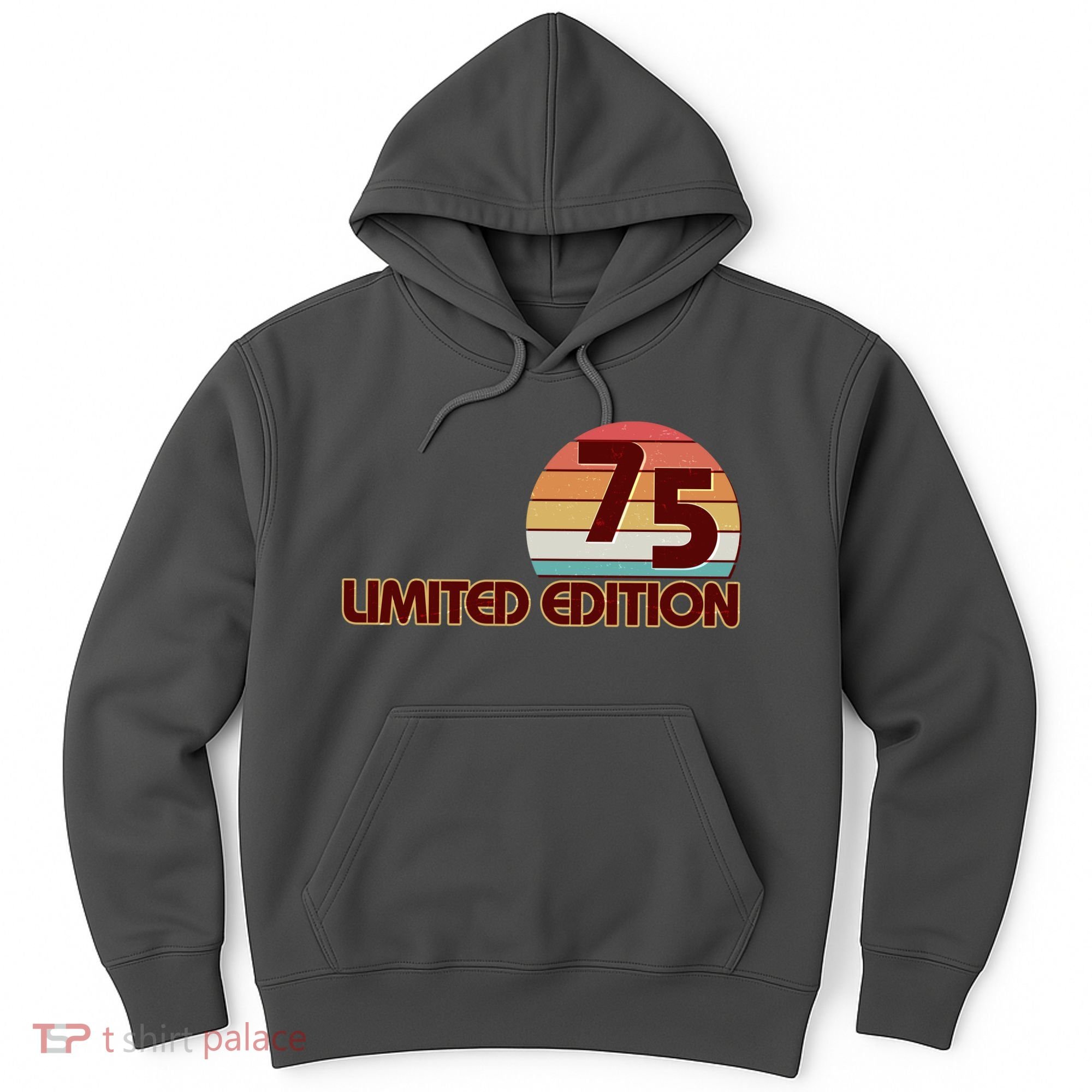 Limited Edition 1975 Retro Sun 50th Birthday Hoodie