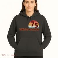 Limited Edition 1975 Retro Sun 50th Birthday Hoodie thumb 5