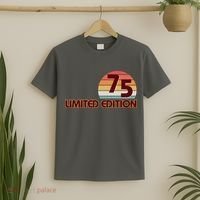 Limited Edition 1975 Retro Sun 50th Birthday T-Shirt thumb 2
