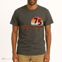 Limited Edition 1975 Retro Sun 50th Birthday Tall T-Shirt thumb 2