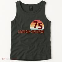 Limited Edition 1975 Retro Sun 50th Birthday Tank Top thumb 2