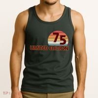 Limited Edition 1975 Retro Sun 50th Birthday Tank Top thumb 3