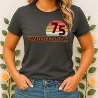 Limited Edition 1975 Retro Sun 50th Birthday Women's T-Shirt thumb 2