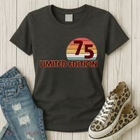 Limited Edition 1975 Retro Sun 50th Birthday Women's T-Shirt thumb 3
