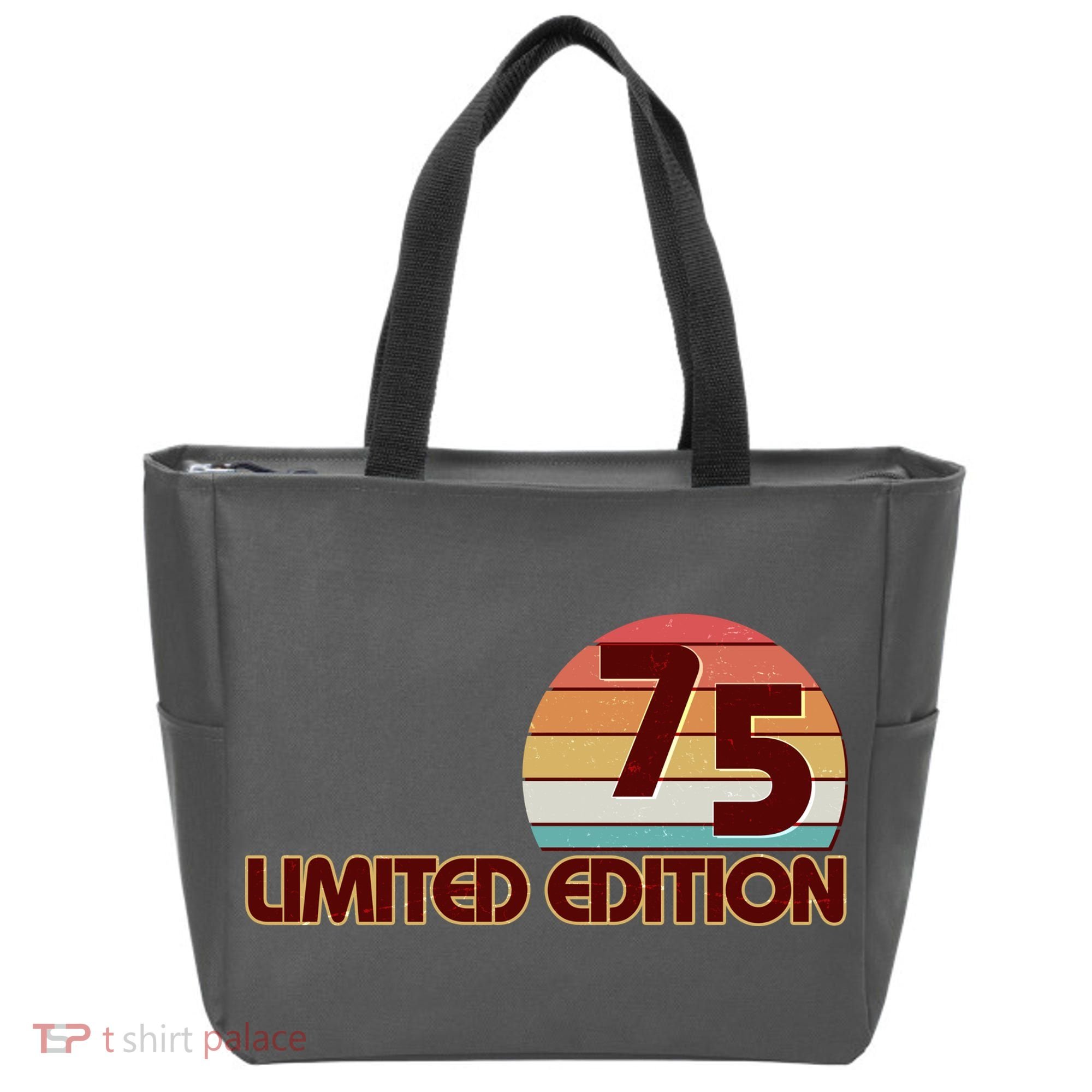 Limited Edition 1975 Retro Sun 50th Birthday Tote Bag