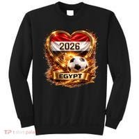 Love Egypt 2026 Heart Soccer Fan Sweatshirt thumb 0